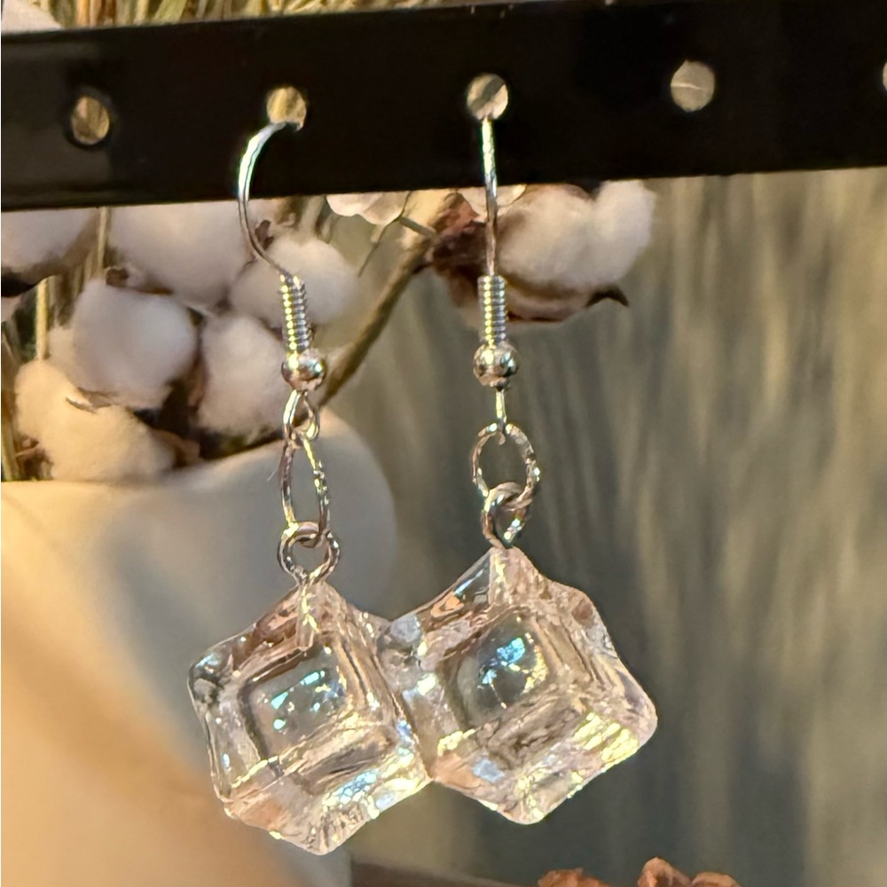 Ice Cube Earrings